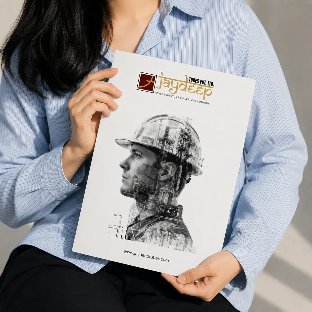 Jaydeep Tubes industrial branding project, image 17