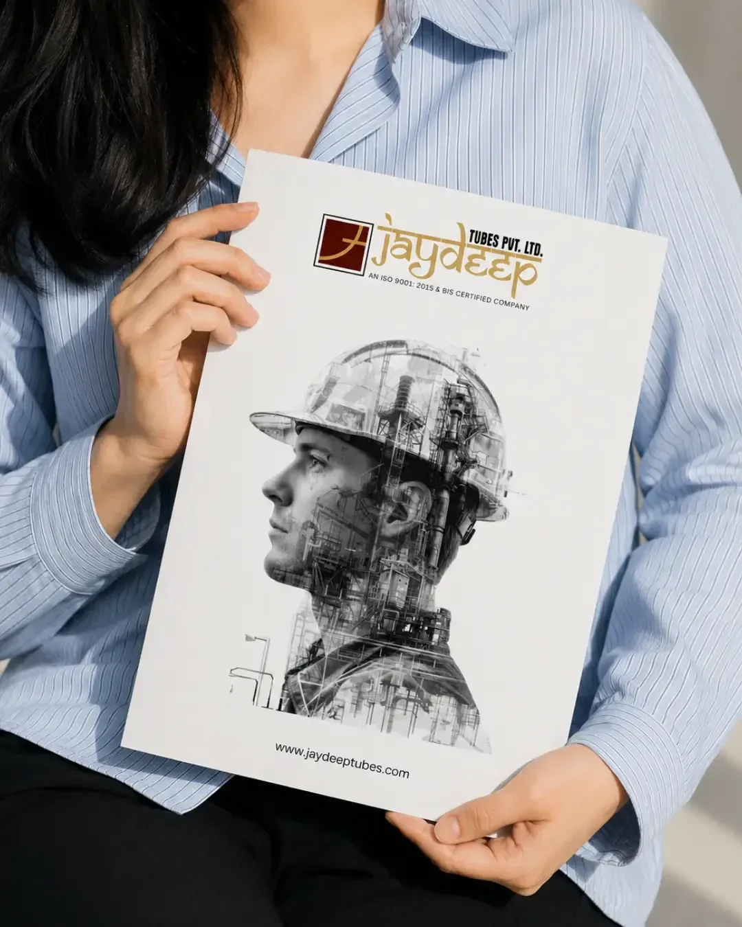 Jaydeep Tubes industrial branding project, image 4