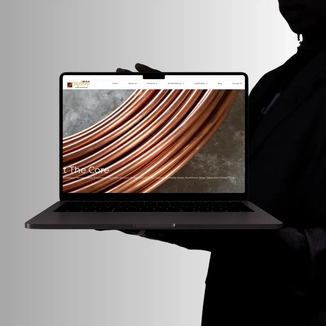 Jaydeep Tubes industrial branding project, image 14